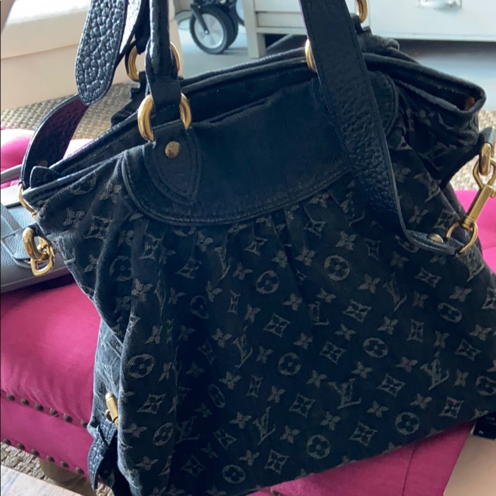 Louis Vuitton Black Cabby GM. Gently used.